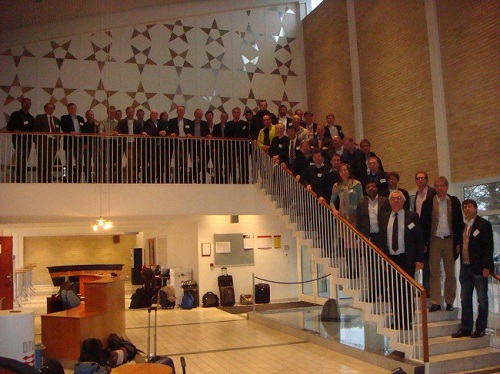 A group photo from the kick-off meeting in 2012